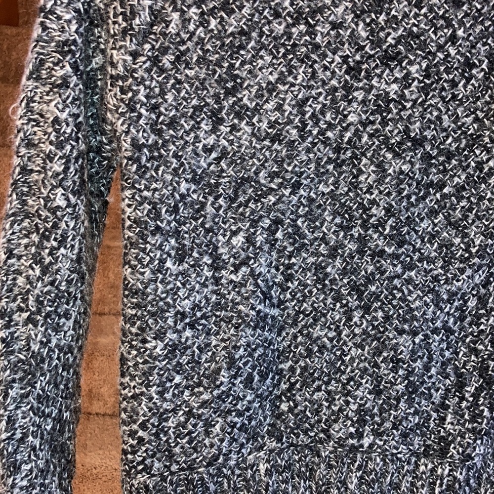 Gap Kids black and white knit cardigan sweater size large - Picture 13 of 16